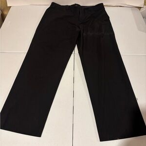 Croft Barrow True Comfort Classic Black Dress Pants Men’s Size 40x32